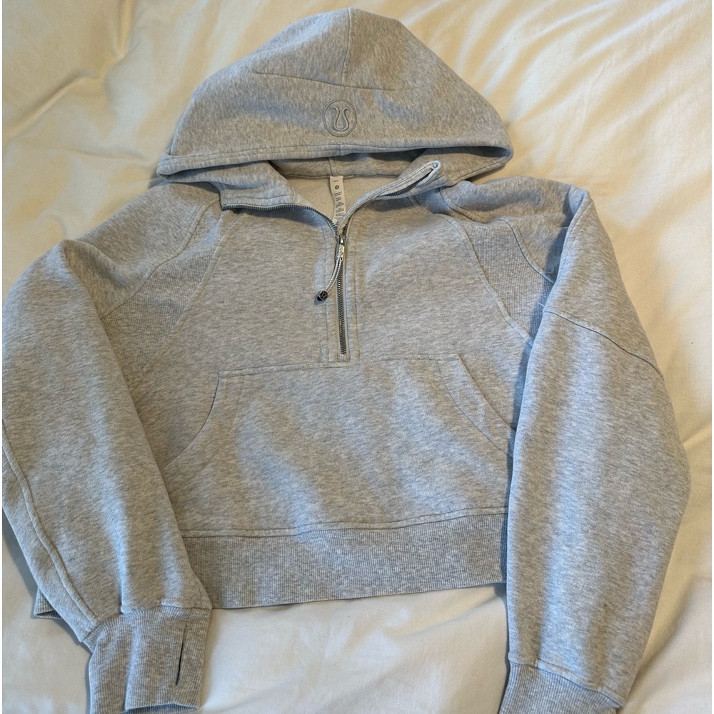 heathered gray lulu scuba